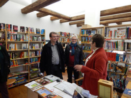 Klaus Schmidt, Peter Schulz und Erich Nusser mit Frau Günther